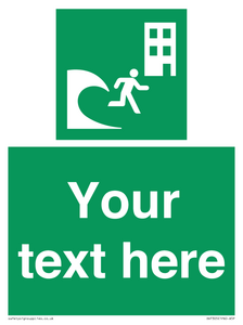 Custom Safe Condition Tsunami evacuation building